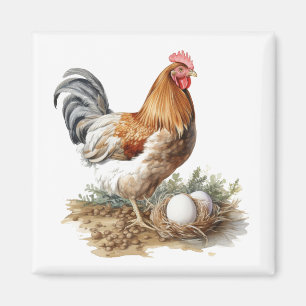 Rooster Kühlschrank Magnet