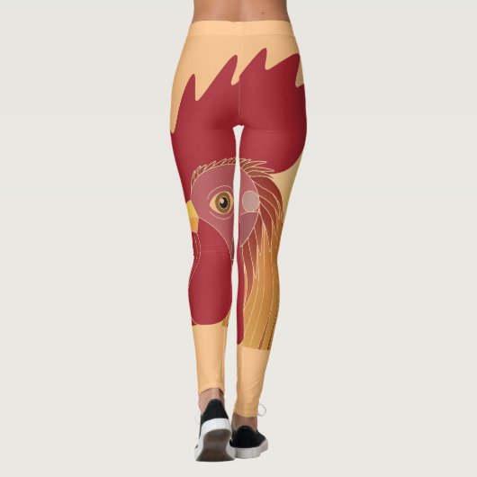 Rooster Leggings (Rückseite)