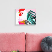 Rooster Leinwanddruck (Insitu (Wohnzimmer))