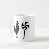 Rooster Lollipop Kaffeetasse (Vorderseite Links)