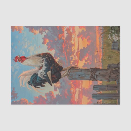 Rooster Lyfe6 Seidenpapier (Vorderseite)