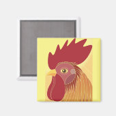 Rooster Magnet (Vorderseite/Rückseite)