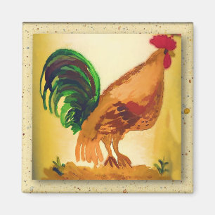 Rooster Magnet