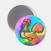 Rooster Magnet (Vorderseite/Rückseite)