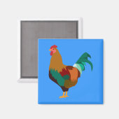 Rooster Magnet (Vorderseite/Rückseite)