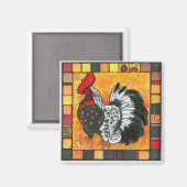 Rooster Magnet (Vorderseite/Rückseite)