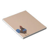 Rooster-Malerei Notizblock (angewinkelt)