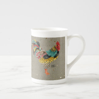 Rooster Mardi Bone China Tasse