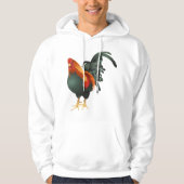 Rooster Mens Hoodie (Vorderseite)