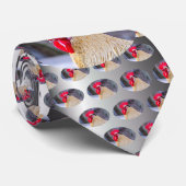 Rooster mit Cockscomb Krawatte (Gerollt)