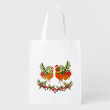 Rooster mit Henne