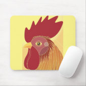 Rooster Mouse Pad Mousepad (Mit Mouse)