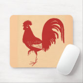 Rooster Mousepad (Mit Mouse)