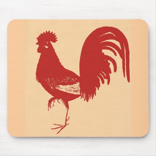 Rooster Mousepad (Vorne)