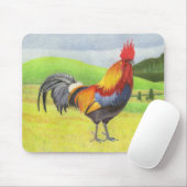 Rooster Mousepad (Mit Mouse)