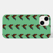 Rooster-Muster - Case Mate Barely There Apple iPh (Rückseite (Horizontal))