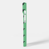 Rooster-Muster - Case Mate Barely There Apple iPh (Rückseite / Links)
