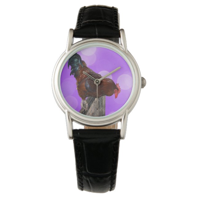 Rooster Nosy Parker Armbanduhr (Vorderseite)
