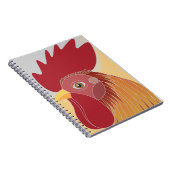 Rooster-Notebook Notizblock (Rechte Seite)