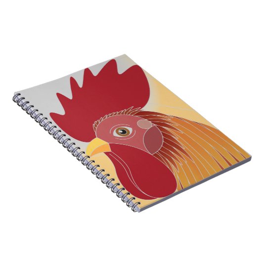 Rooster-Notebook Notizblock (Rechte Seite)