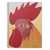 Rooster-Notebook Notizblock (Vorderseite)