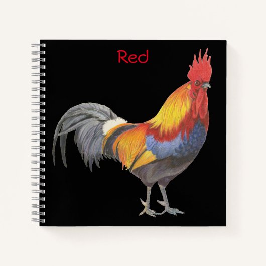Rooster Notizblock (Vorderseite)