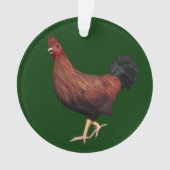 Rooster Ornament (Vorderseite)