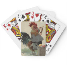 Rooster Oster gefärbtes Ei Pipe Cigar