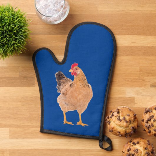 ROOSTER OVEN MITT OFENHANDSCHUH (Oben unten)