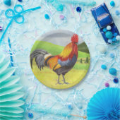 Rooster Pappteller (Party)