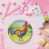 Rooster Pappteller (Party)
