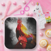 Rooster Pappteller (Party)