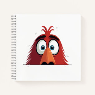 Rooster Peeking Niedlich Adorable Funny Animal Car Notizblock