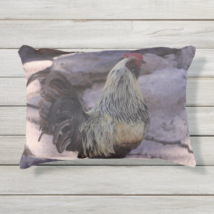 Rooster Pillow Kissen Für Draußen