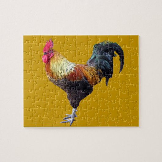 Rooster Plain Puzzle (Horizontal)