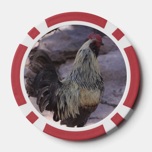 Rooster Pokerchips (Rückseite)