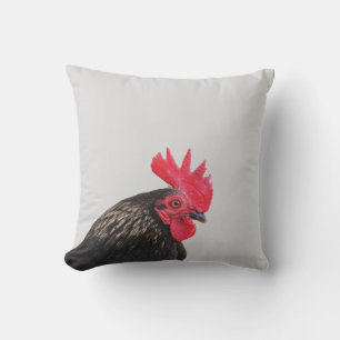 Rooster Portrait Kissen