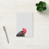 Rooster Portrait Post-it Klebezettel (Büro)