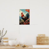 Rooster Poster (Küche)