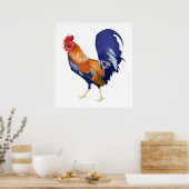 Rooster Poster (Küche)