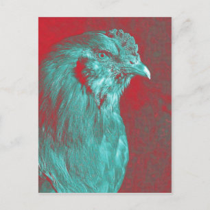 Rooster Postkarte