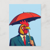 Rooster Postkarte (Vorderseite)