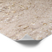 Rooster Print Poster (Ecke)