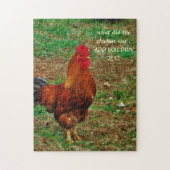 Rooster Puzzle (Vertikal)