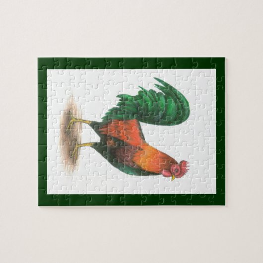 Rooster Puzzle (Horizontal)