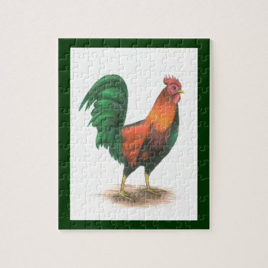 Rooster Puzzle (Vertikal)