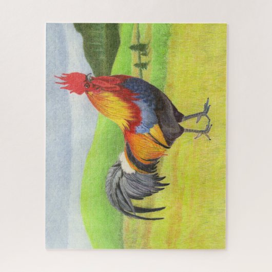 Rooster Puzzle (Vertikal)
