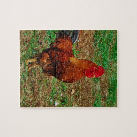 Rooster Puzzle (Horizontal)