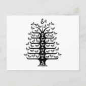 Rooster regiert den Roost Postkarte (Vorderseite)