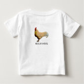 ROOSTER RISE-N-SHINE FOTO BABY T - SHIRT (Rückseite)
